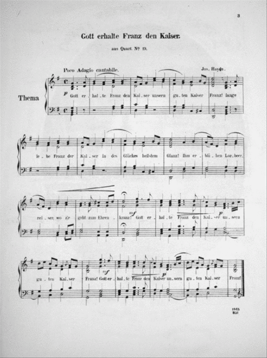 Chant National Autrichien. Pour Le Piano Voice scores gallery preview page 2
