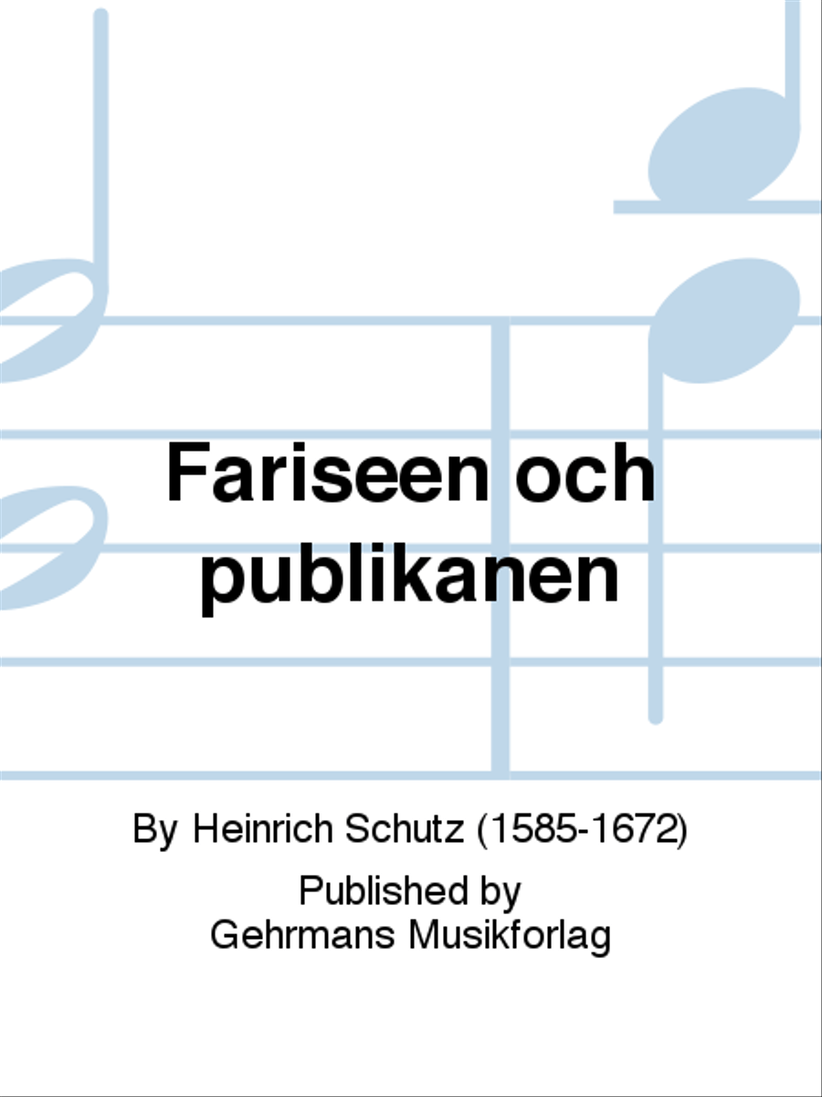 Fariseen och publikanen 4-Part scores gallery preview page 1
