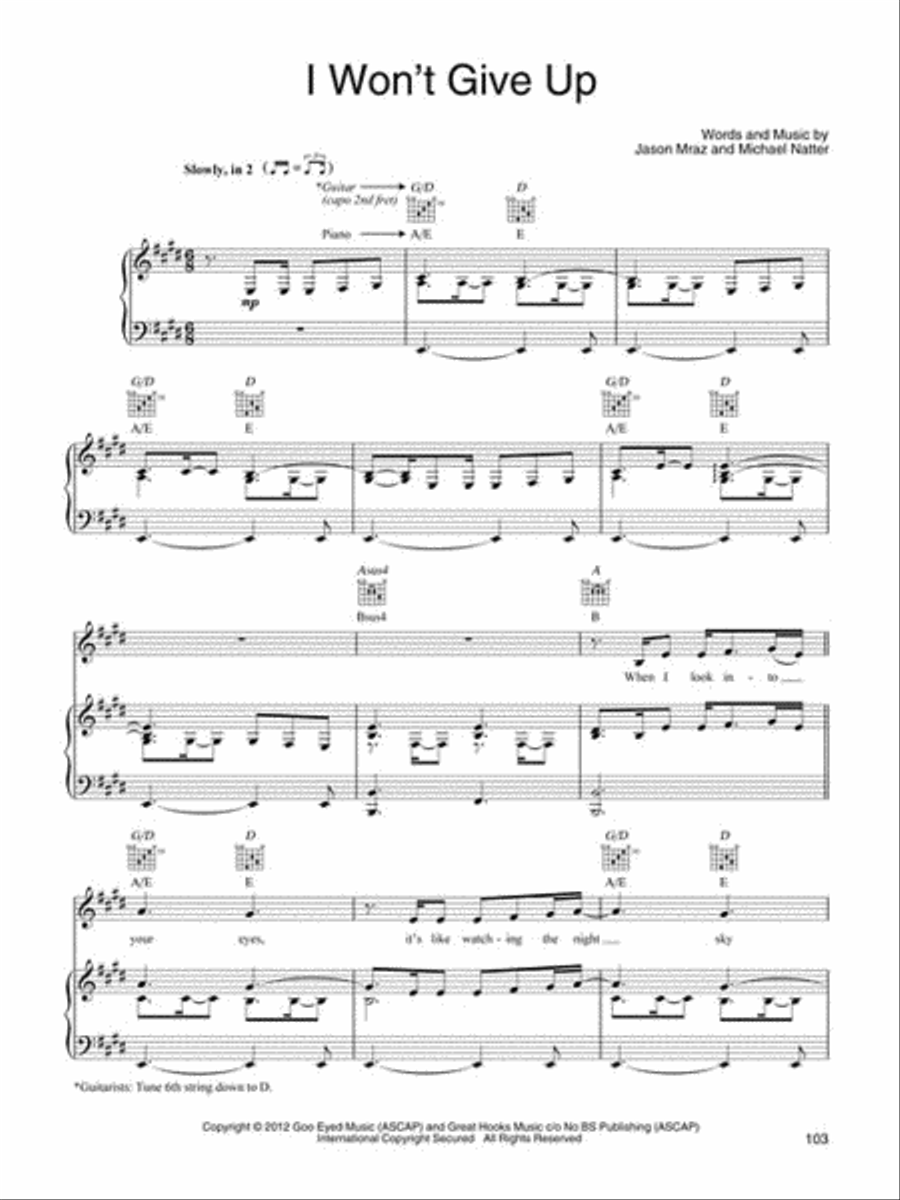 The Most Requested Wedding Reception Songs Piano, Vocal, Guitar scores gallery preview page 4