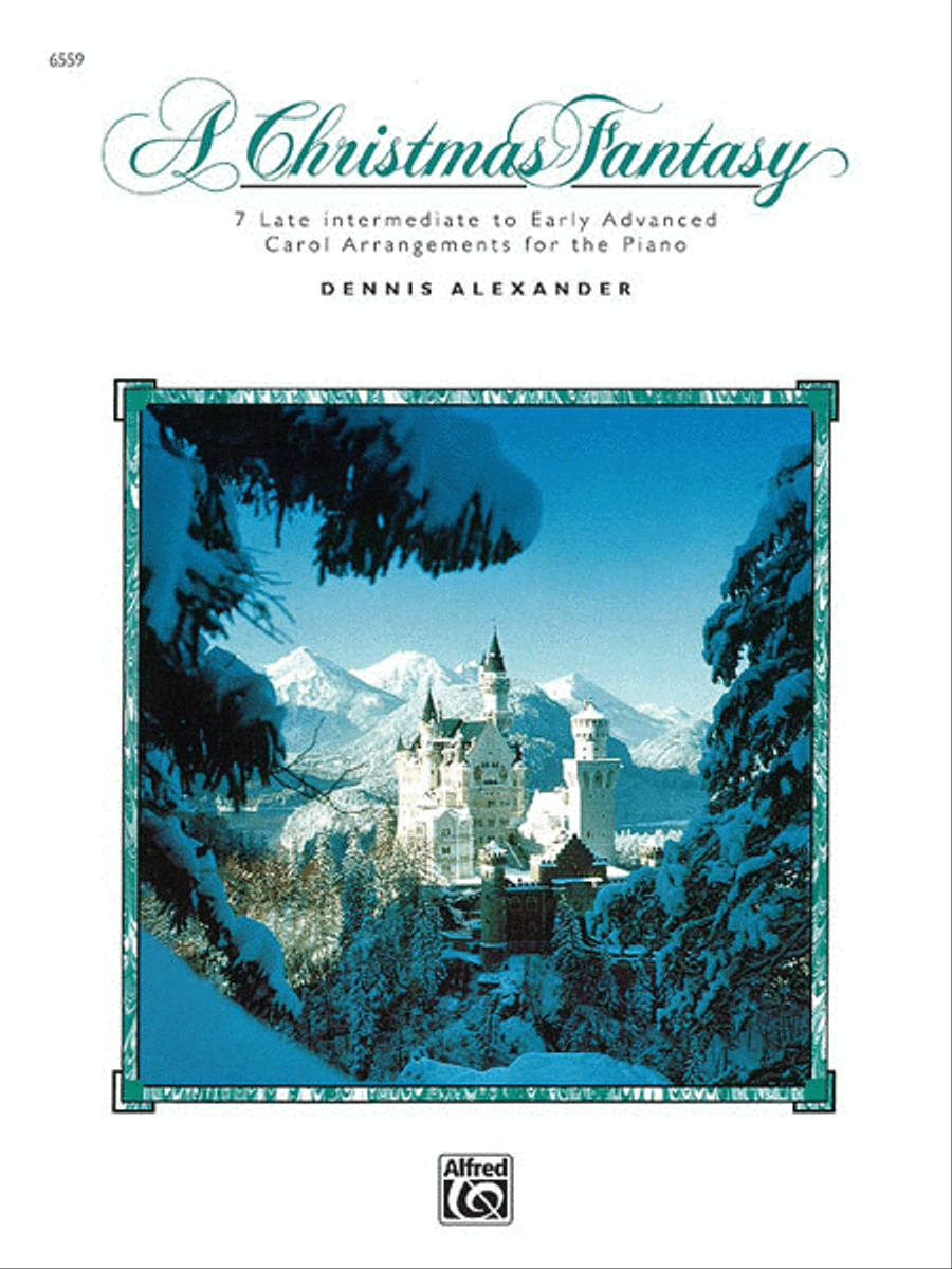 A Christmas Fantasy A Christmas Fantasy Piano Solo scores gallery preview page 1