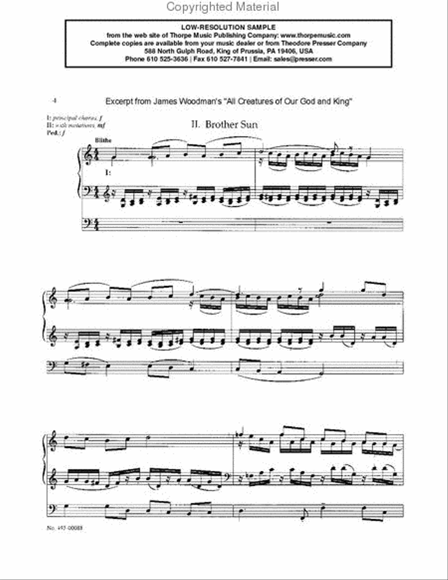 All Creatures of Our God And King Chamber Music scores gallery preview page 2