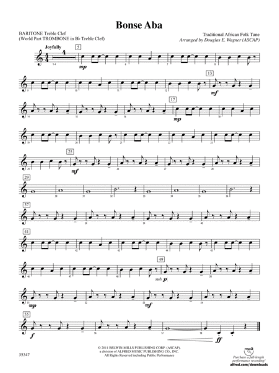 Bonse Aba: Baritone T.C.