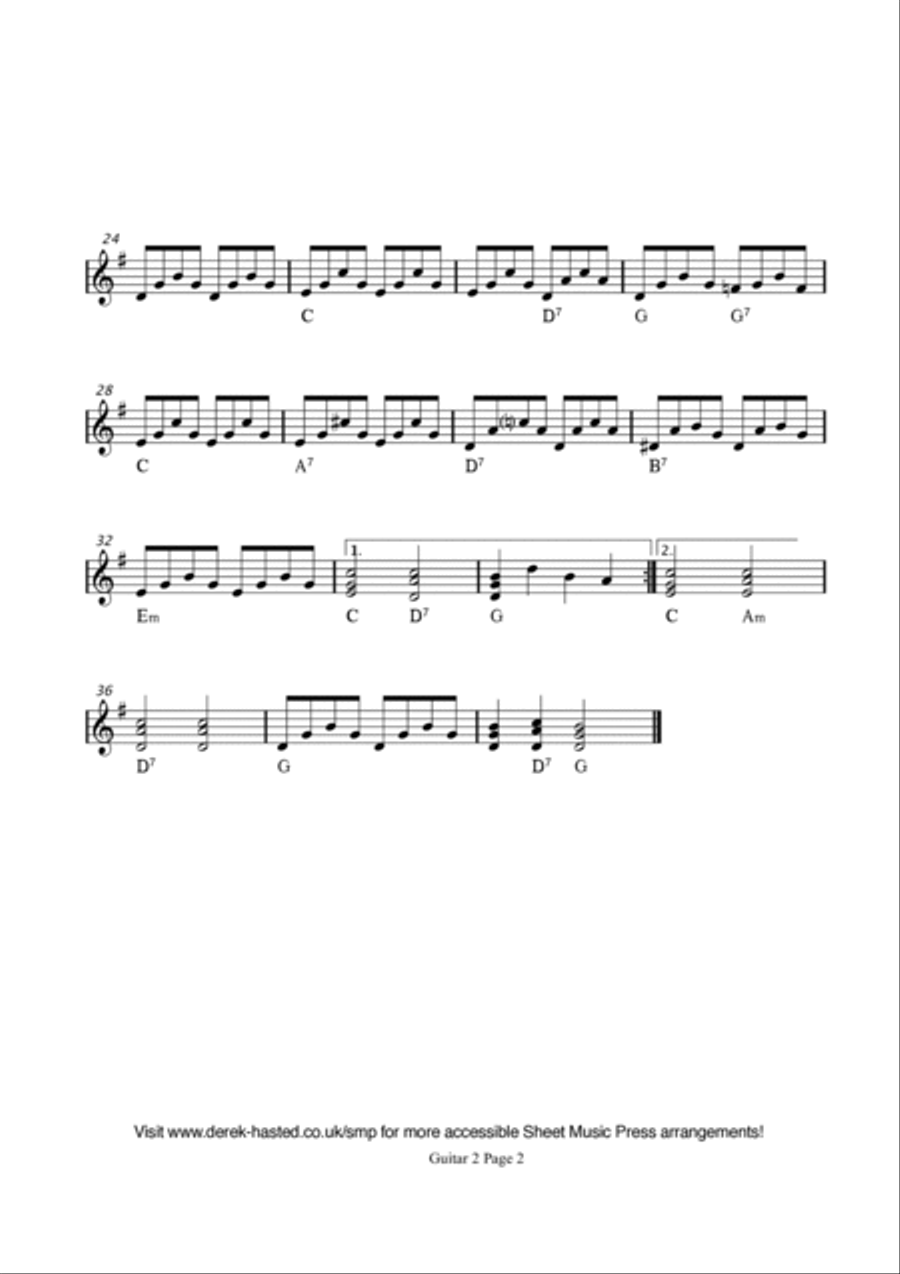 Do-Re-Mi Guitar Ensemble scores gallery preview page 6