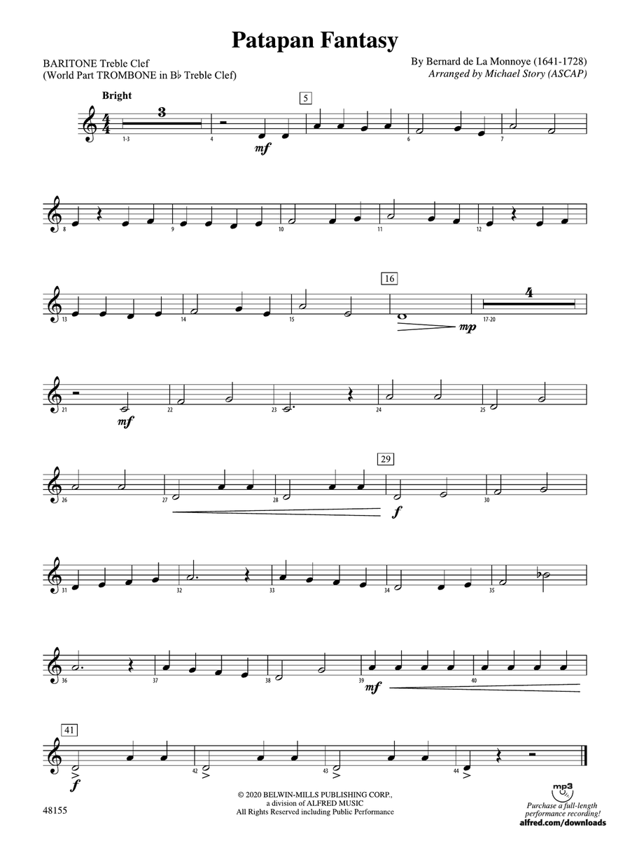 Patapan Fantasy: Baritone T.C.