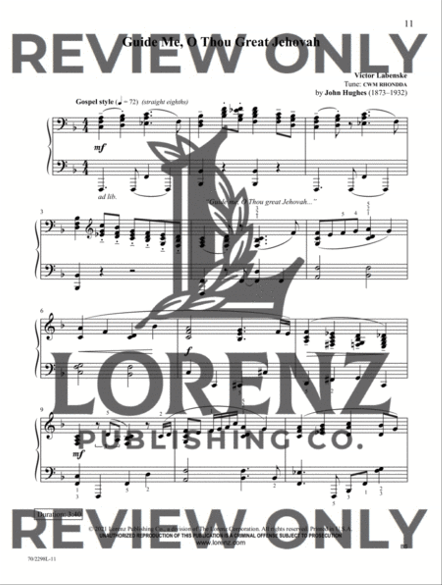 Artistry in Worship Piano Solo scores gallery preview page 7