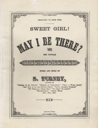 Sweet Girl! May I Be There? The Popular Song and Chorus