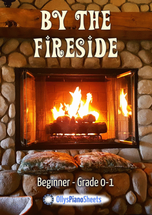 Book cover for By The Fireside - Jazz Waltz - Solo Piano