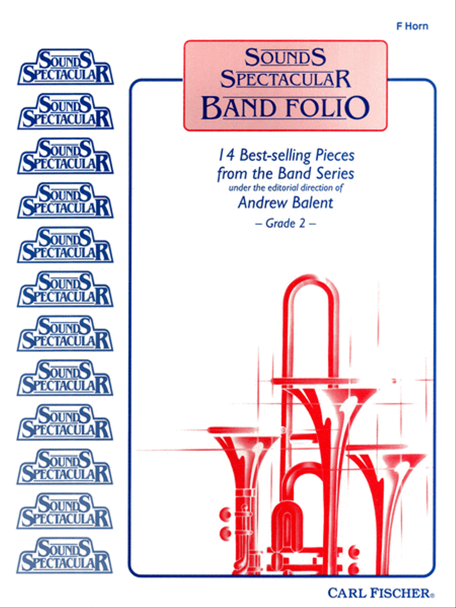 Sounds Spectacular Band Folio Concert Band Methods scores gallery preview page 1