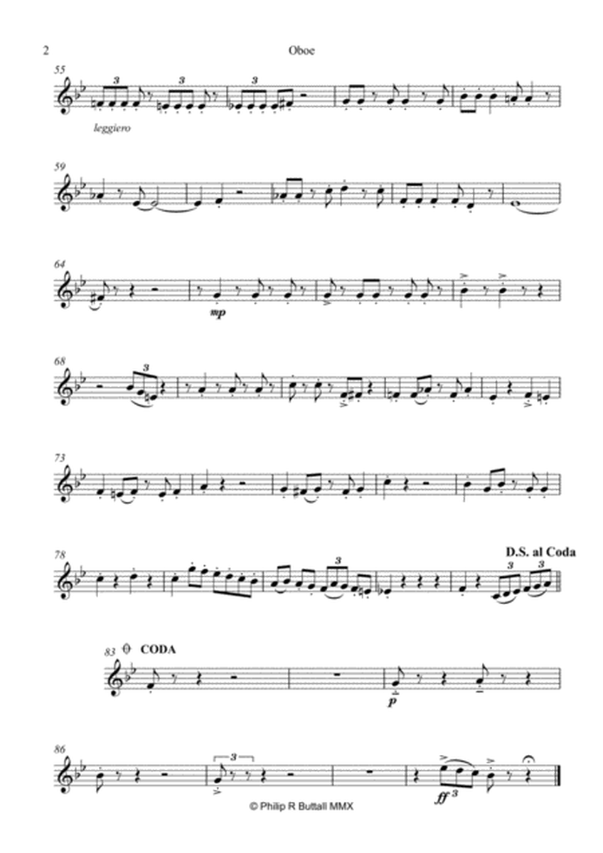 Five-note Fox-trot! (Wind Quintet) - Set of Parts [x5]