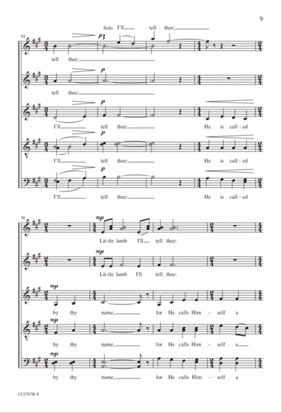 The Lamb The Lamb Divisi scores gallery preview page 10