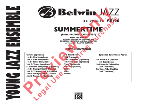 Summertime (from Porgy and Bess)