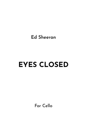 Book cover for Eyes Closed