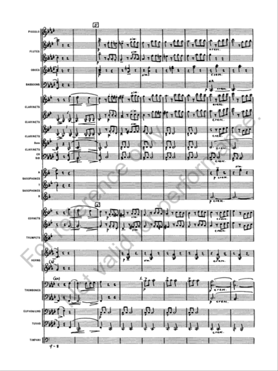 Egmont Egmont Concert Band scores gallery preview page 11