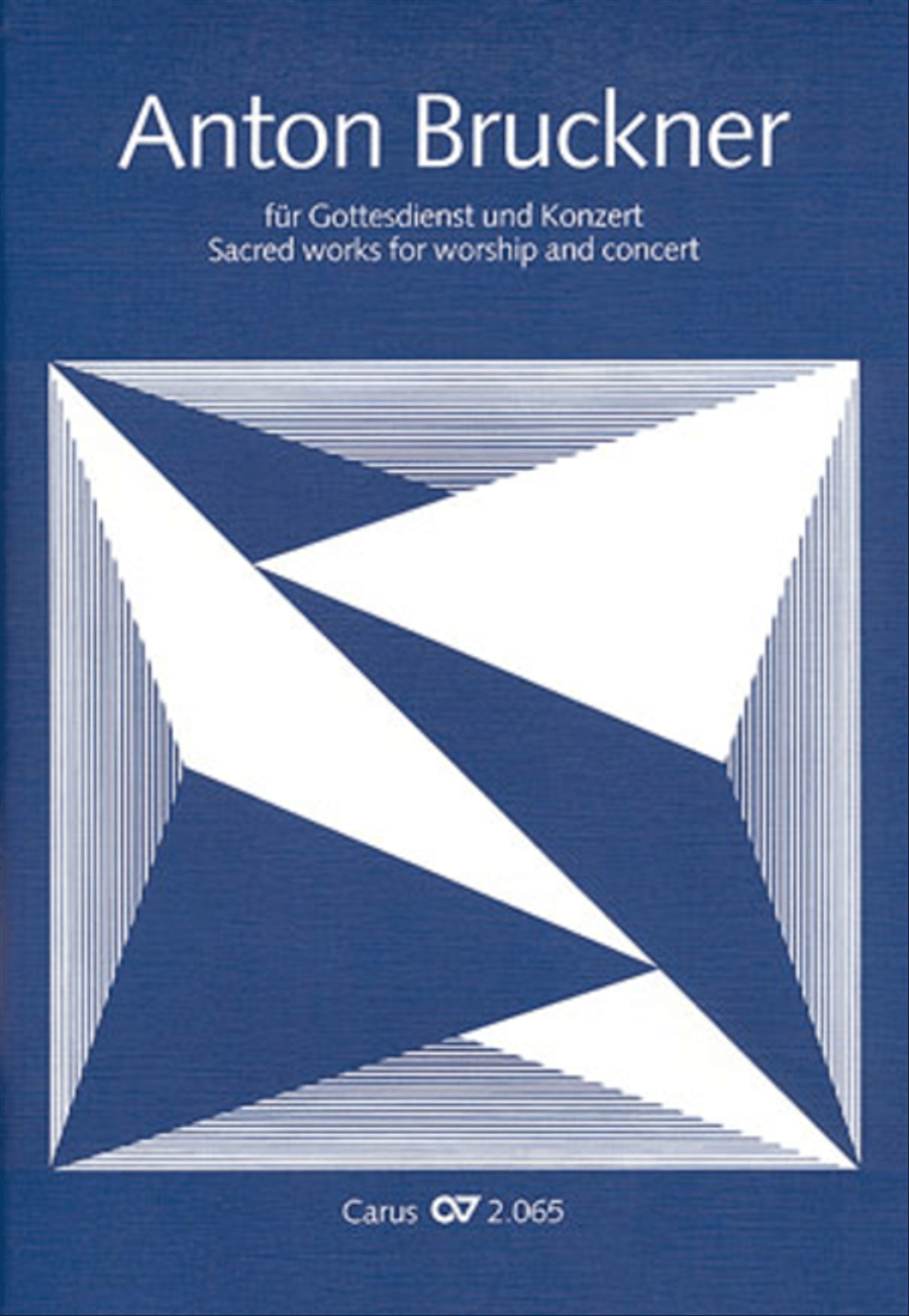 Bruckner fur Gottesdienst und Konzert by Anton Bruckner Choir - Sheet Music