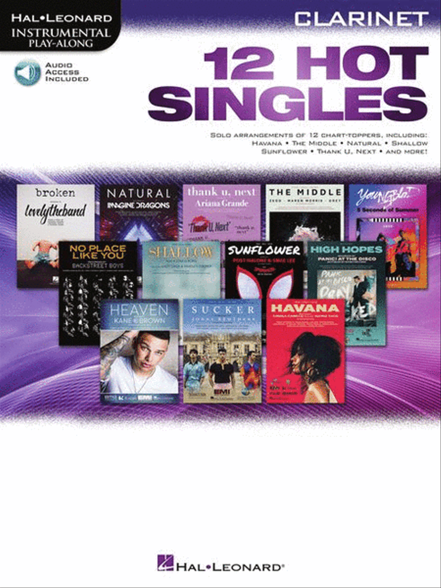 12 Hot Singles 12 Hot Singles Clarinet Solo scores gallery preview page 2