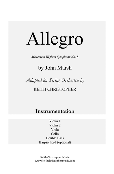 Allegro from Symphony No. 8 image number null