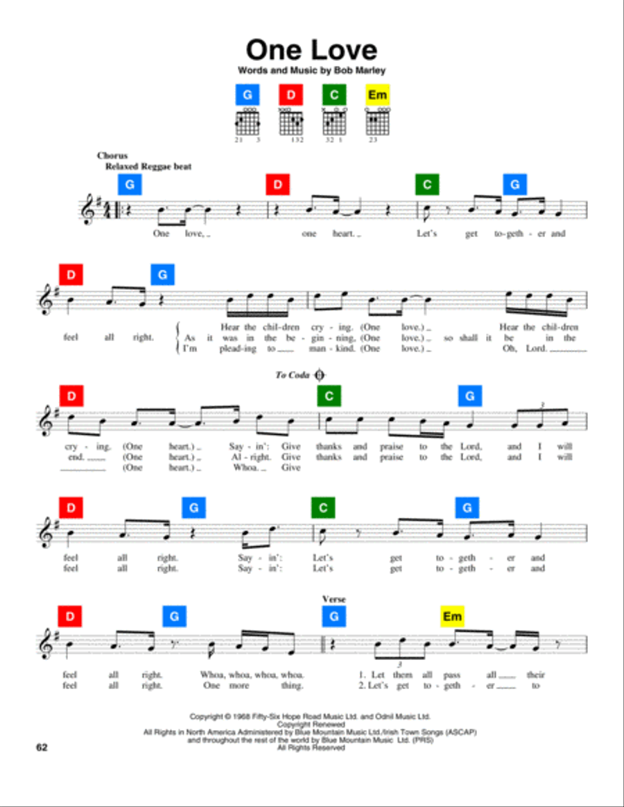 One Love School and Community scores gallery preview page 1