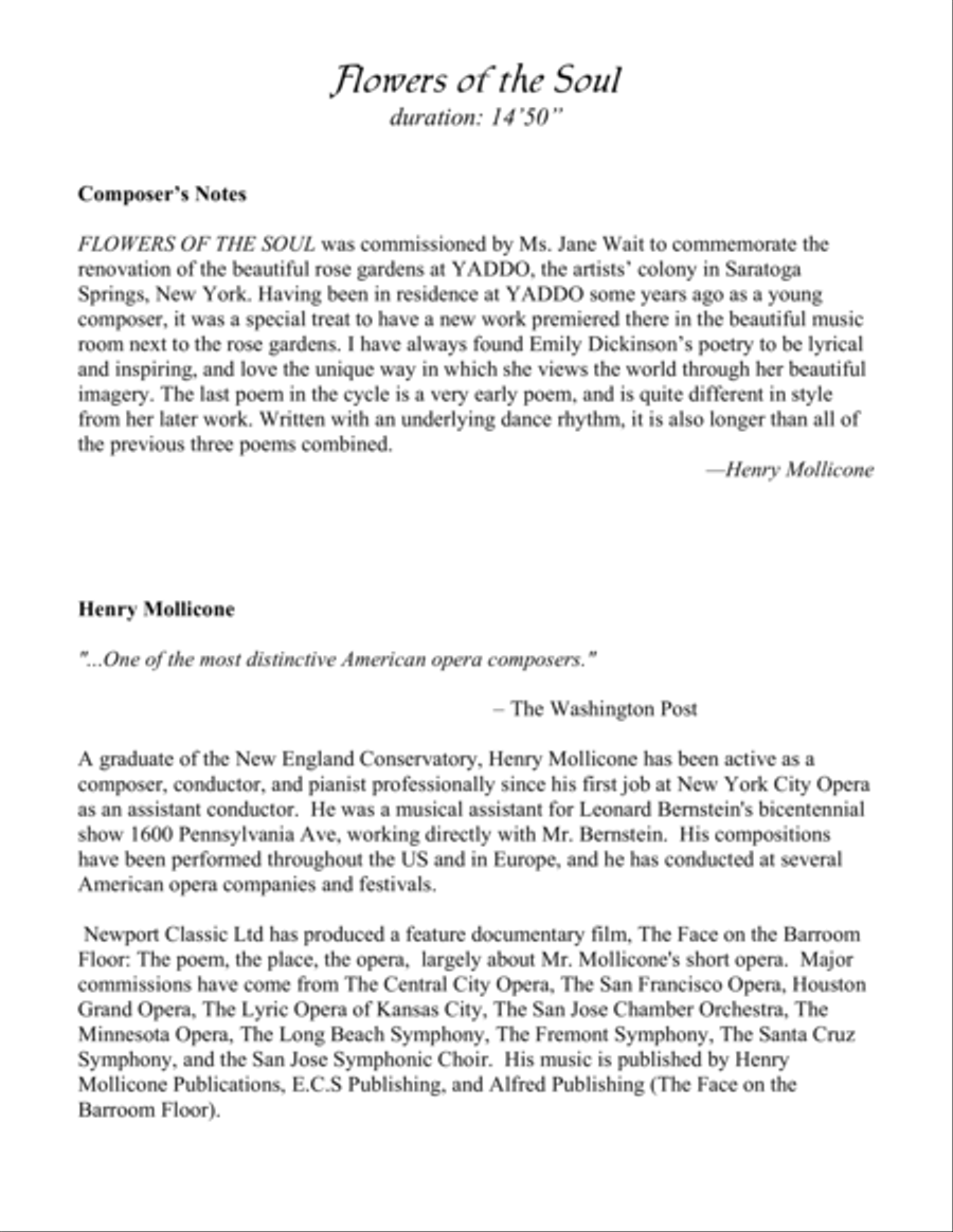 Flowers Of The Soul (Score) Piano Trio scores gallery preview page 2