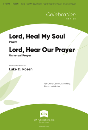 Lord, Heal My Soul / Lord, Hear Our Prayer - Guitar edition