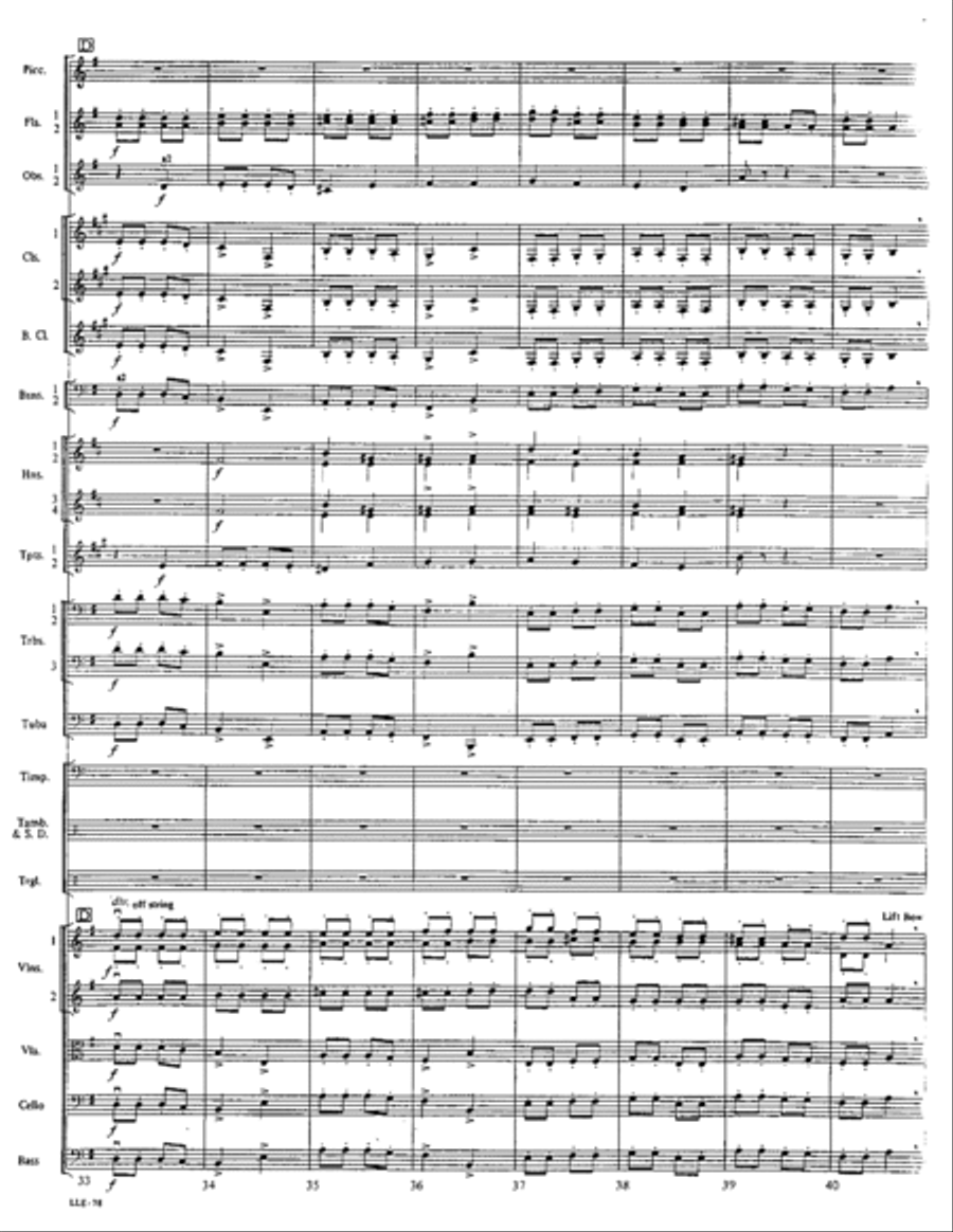 The Nutcracker Ballet: Trepak Orchestra scores gallery preview page 6