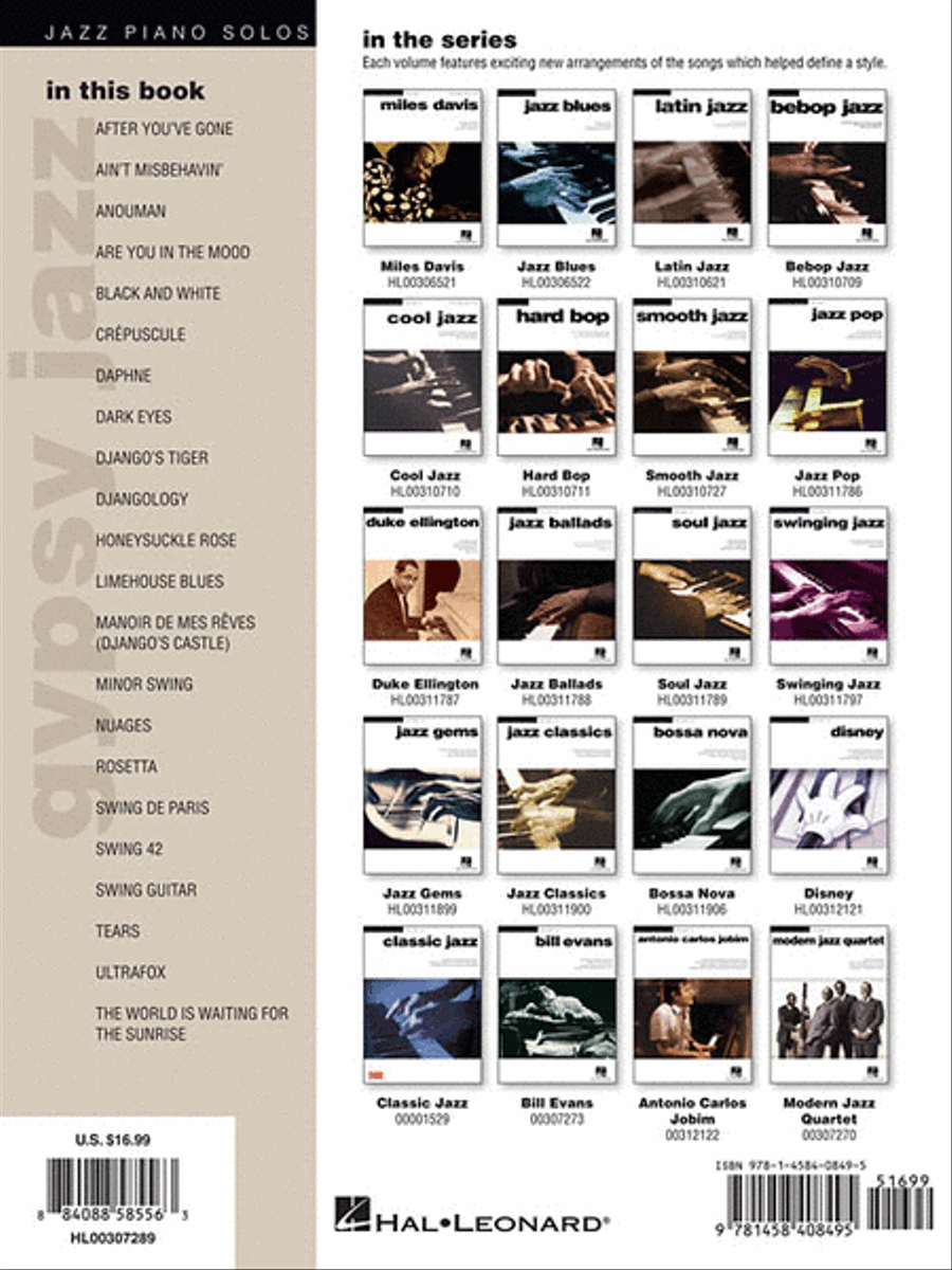 Gypsy Jazz Piano Solo scores gallery preview page 2