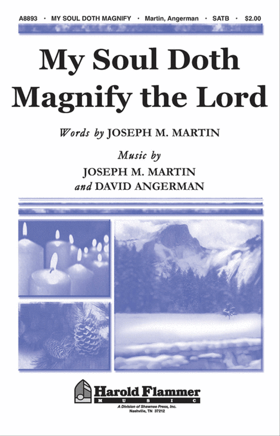 My Soul Doth Magnify the Lord 4-Part scores gallery preview page 1