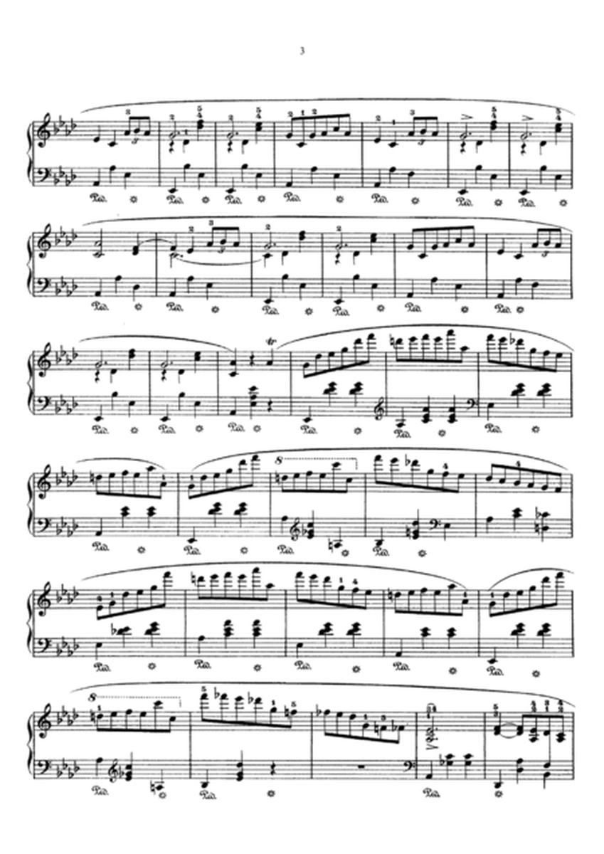 Chopin Waltz Op. 42 in Ab Major The Two Four Waltz