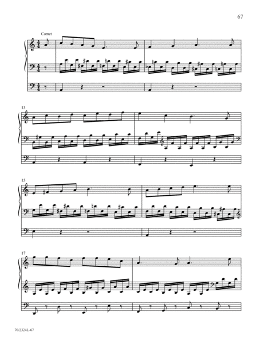The Sacred Organ Library, Vol. 10 Organ Solo scores gallery preview page 16