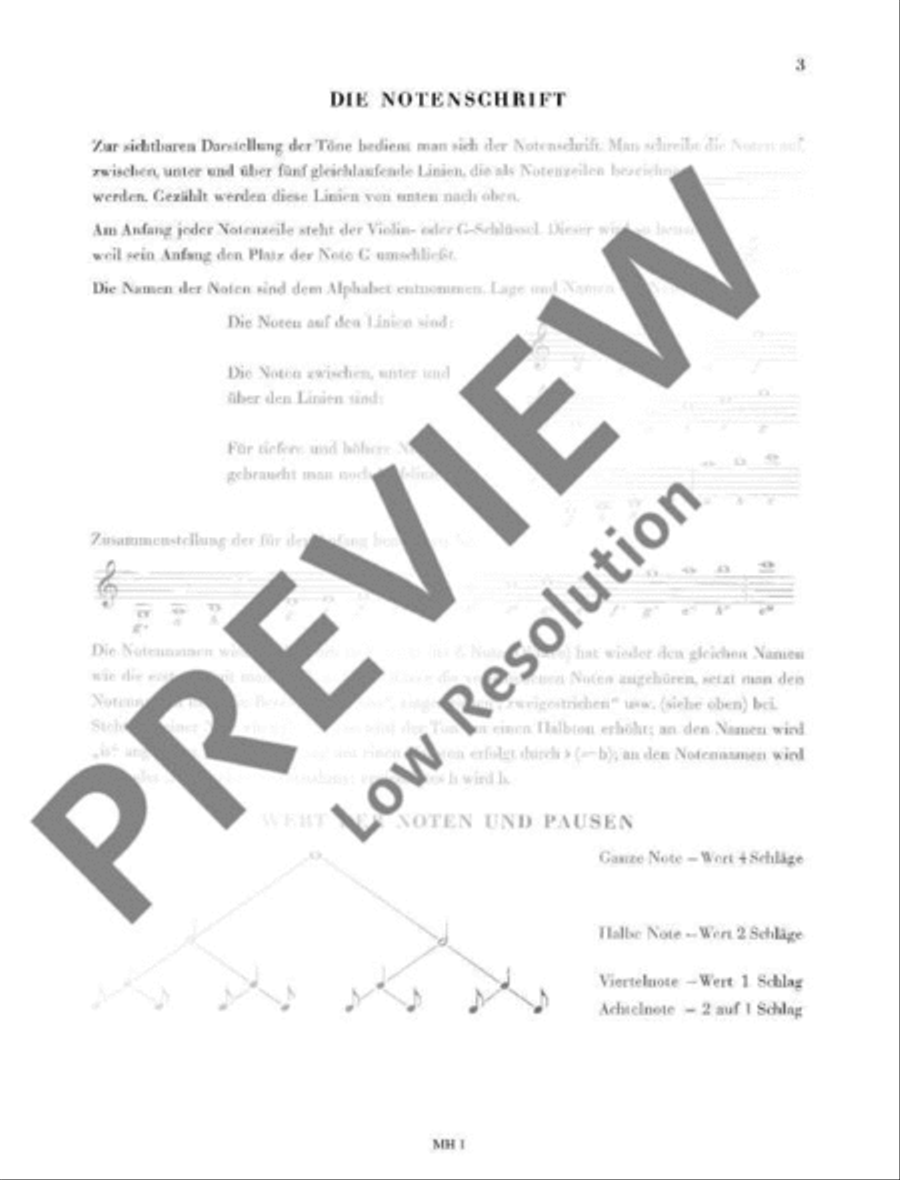 Das Geigenspiel Das Geigenspiel Violin scores gallery preview page 6