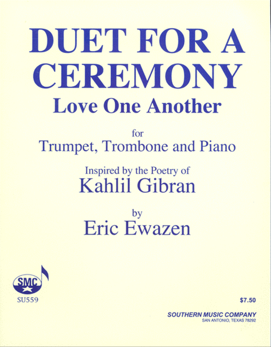 Duet for a Ceremony (Love One Another) Brass Duet scores gallery preview page 1