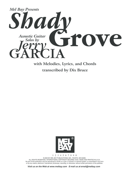 Shady Grove: Acoustic Guitar Solos by Jerry Garcia