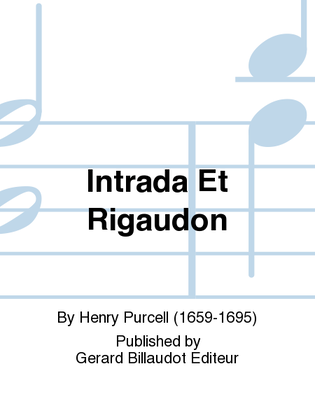 Book cover for Intrada et Rigaudon