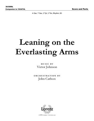 Book cover for Leaning on the Everlasting Arms - Instrumental Ensemble Score and Parts