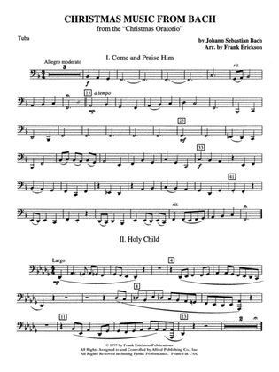 Christmas Music from Bach: Tuba