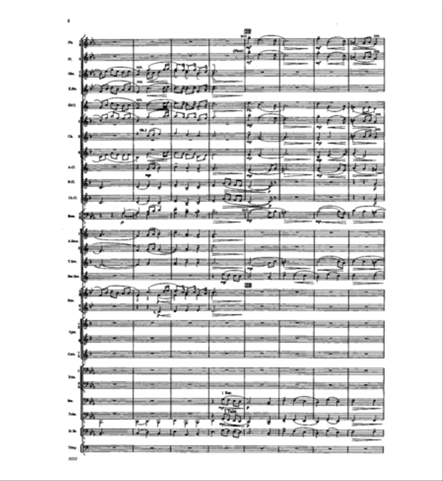 If Thou Be Near Concert Band scores gallery preview page 5