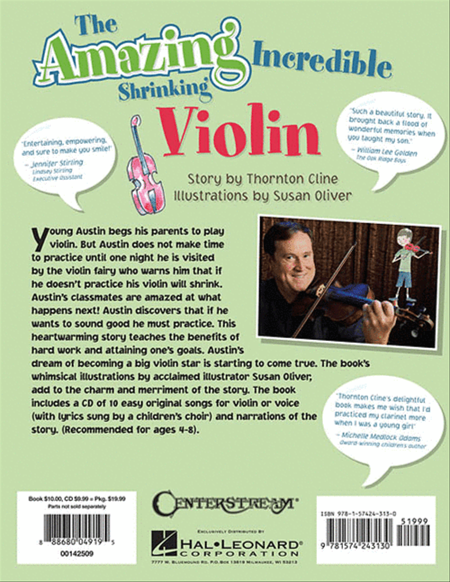 The Amazing Incredible Shrinking Violin Violin Solo scores gallery preview page 2