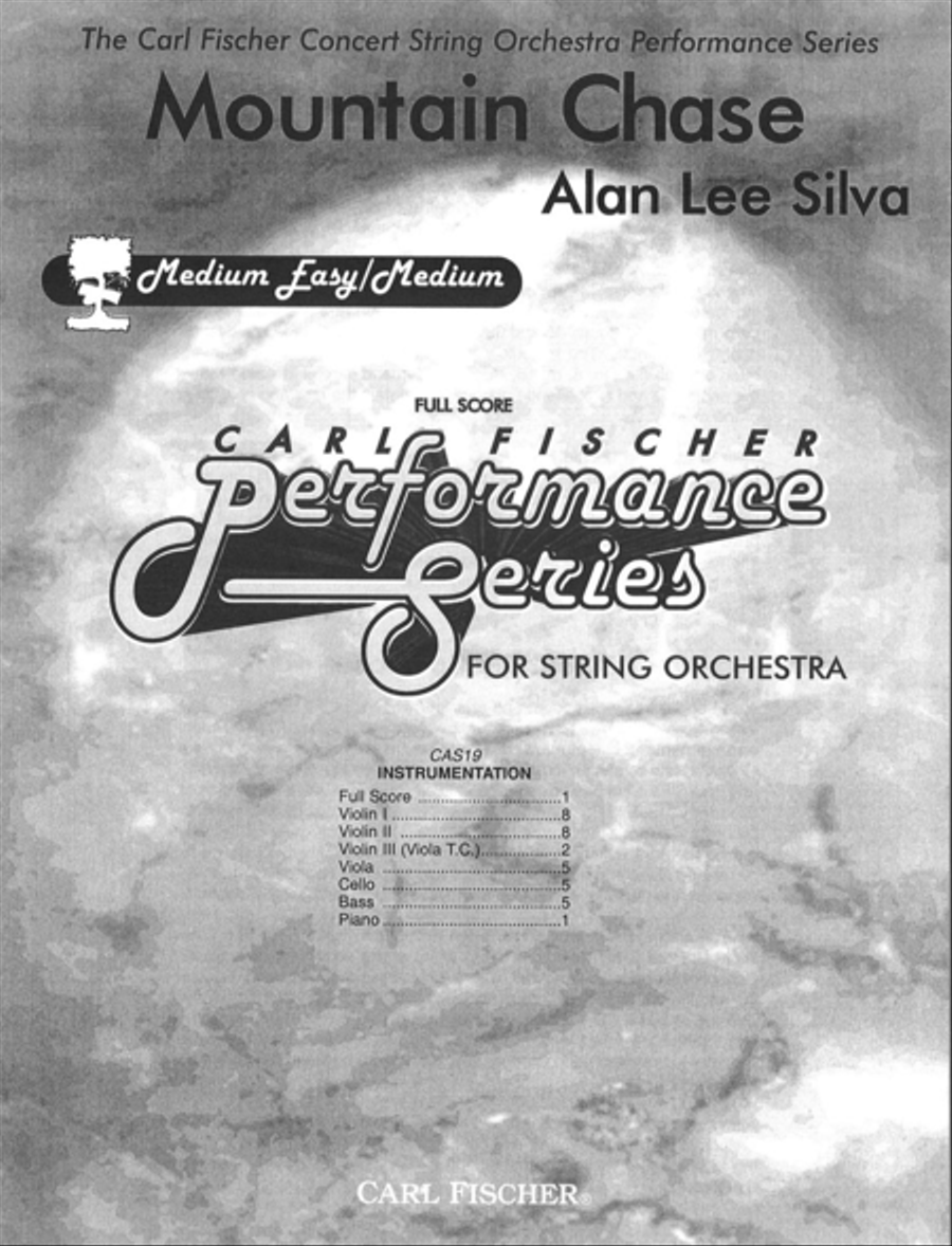 Mountain Chase Mountain Chase String Orchestra scores gallery preview page 1