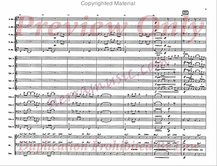 My One And Only Love Jazz Ensemble scores gallery preview page 4