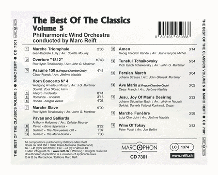 The Best Of The Classics Volume 5