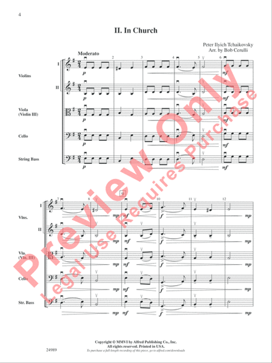 Belwin Beginning String Orchestra Kit #2 String Orchestra scores gallery preview page 5