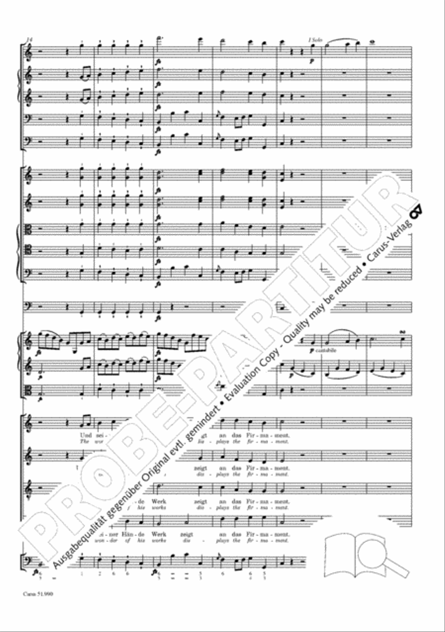 The Creation (Die Schopfung) The Creation (Die Schopfung) 4-Part scores gallery preview page 115