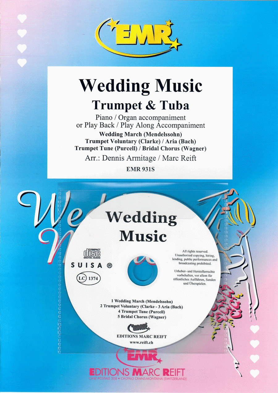 Wedding Music - Trumpet/Tuba Duet (with CD)
