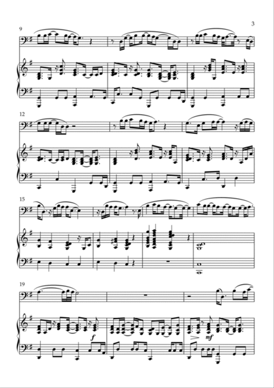 Jessie Tenor Saxophone scores gallery preview page 3