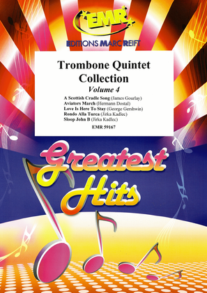 Book cover for Trombone Quintet Collection Volume 4