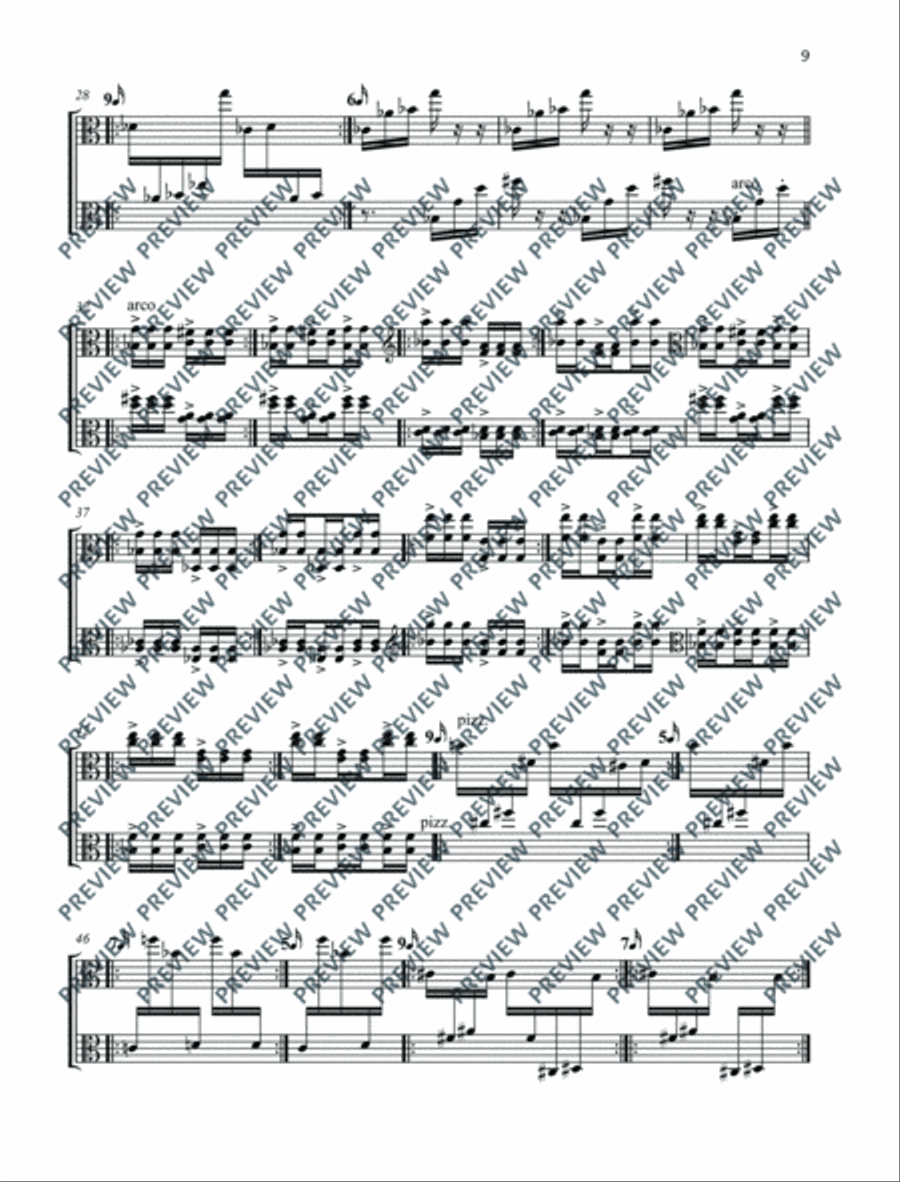 Four Turing Tests Viola scores gallery preview page 10