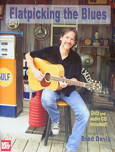 Flatpicking the Blues (Book+CD+DVD)