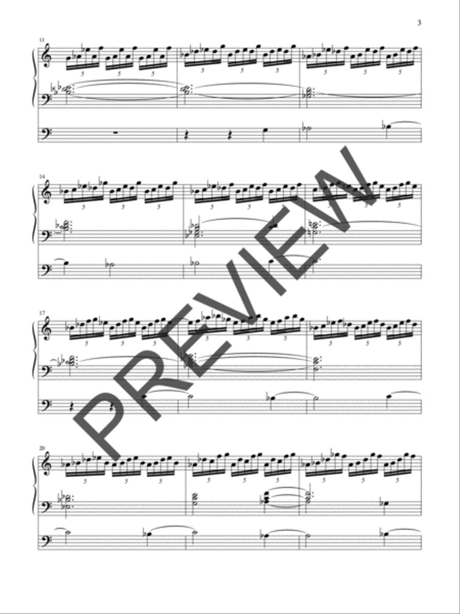 Liturgical Suite Organ scores gallery preview page 3