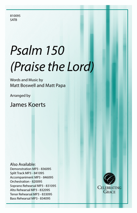 Book cover for Psalm 150 (Praise the Lord)