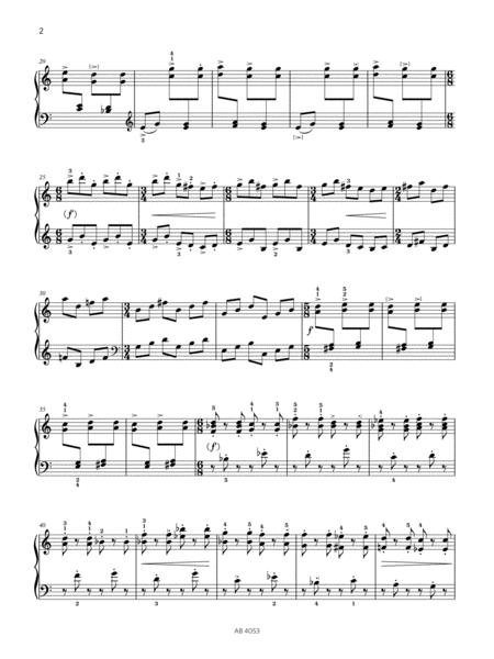 Allegretto (Grade 7, list A2, from the ABRSM Piano Syllabus 2023 & 2024)