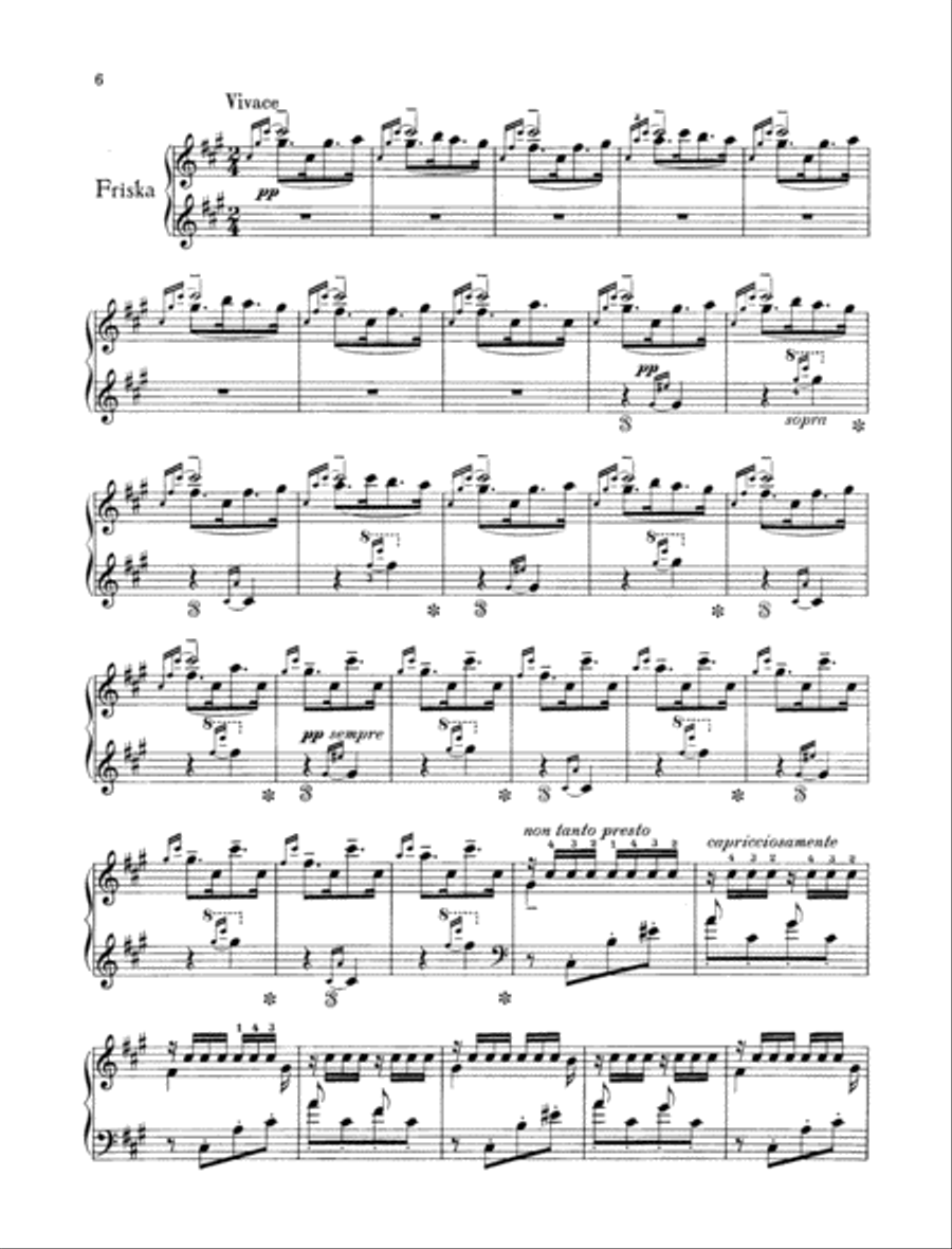 Hungarian Rhapsody No. 2 Piano Solo scores gallery preview page 5